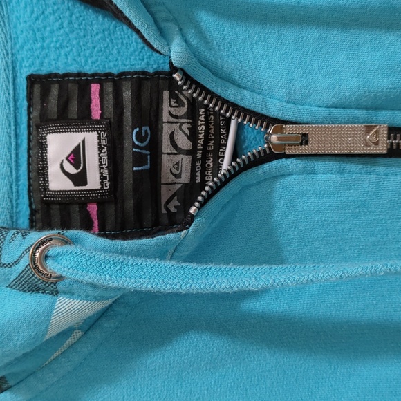 Y2K Quicksilver Zip Up Hoodie - Picture 3 of 4